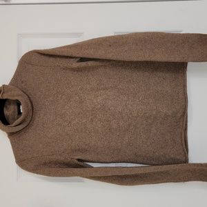J.CREW Knit chunky roll neck tan Sweater S M J Crew Quince Everlane Madewell